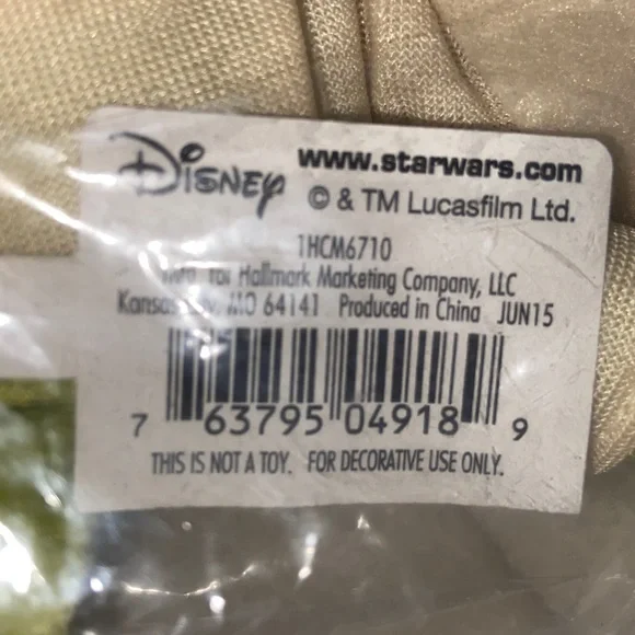 STAR WARS PLUSH CHARACTERS Darth Vader, Chewbacca and Yoda ALL NEW - Picture 3 of 4